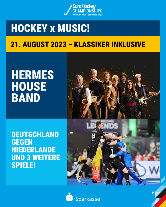 Hockey x Hermes House Band SparkassenPark 21.08.2023
