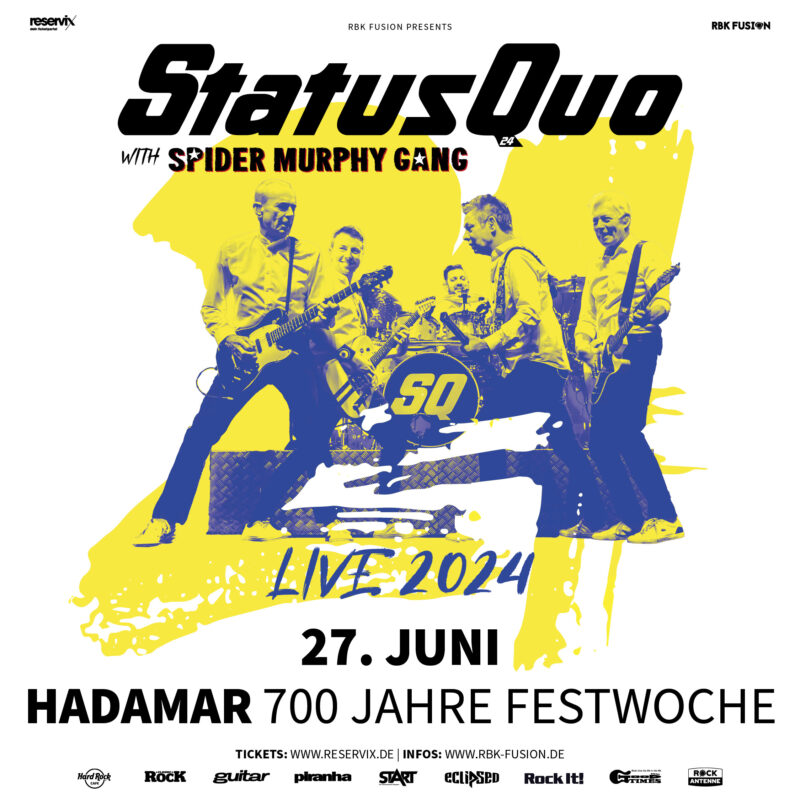 StatusQuo-Tour 2024 1x1 Hadamar