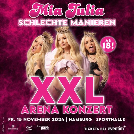 Mia Julia Arena XXL Arena Konzert Hamburg