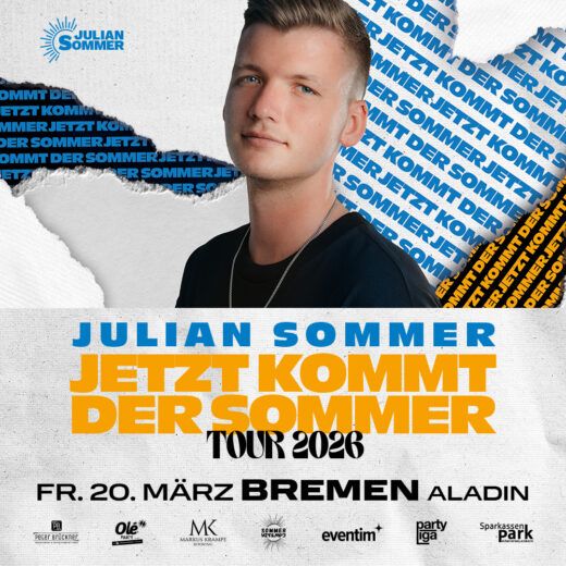 Julian Sommer 20.03.2026 Bremen Aladin