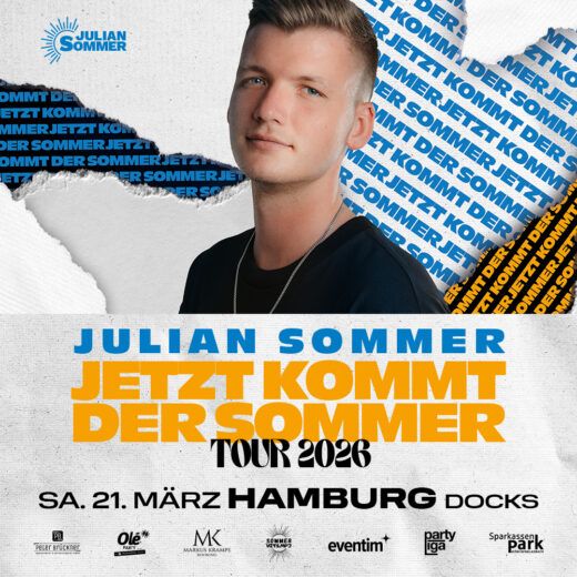 Julian Sommer TOUR 2026 Hamburg