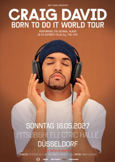 Craig David_16.05.2027_Düsseldorf