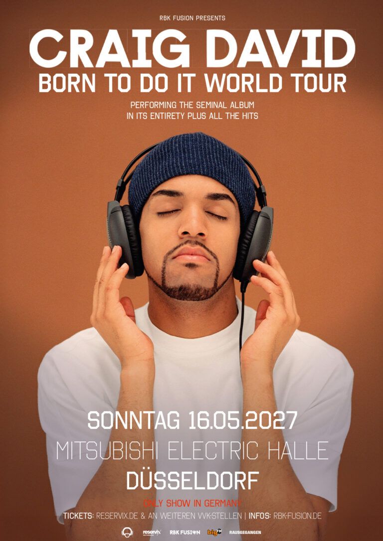 Craig David_16.05.2027_Düsseldorf